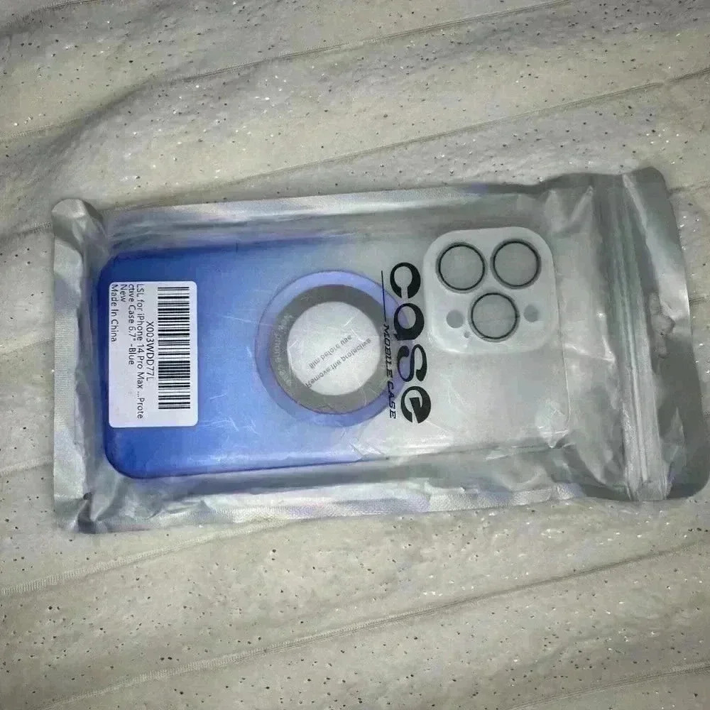 New In PackClear Magnetic Case for iPhone 14 Pro Max, Shockproof, Blue! - Picture 4 of 6